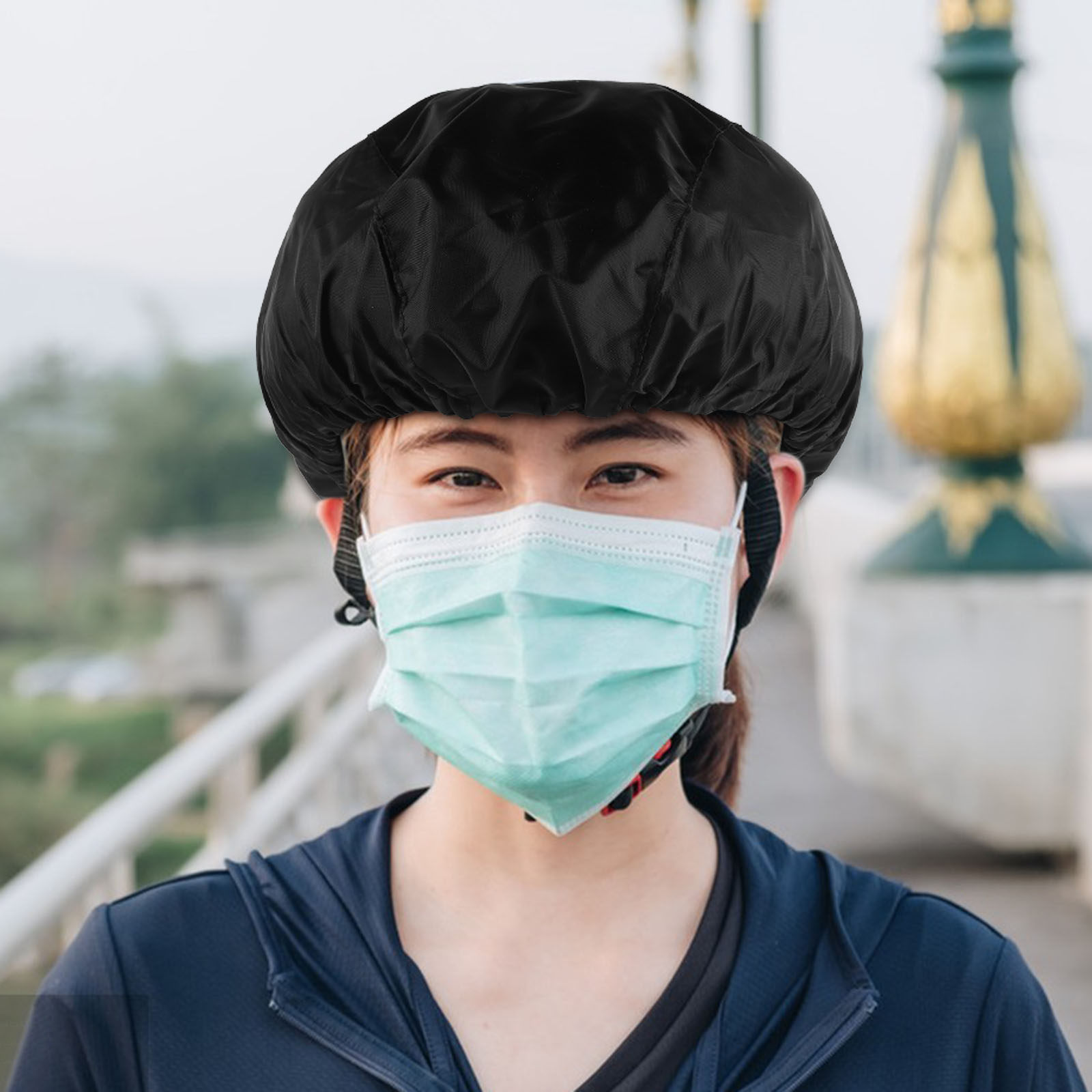 Waterproof Rain Cover Cycling  - đánh giá và giá Cycling Commute In Rain