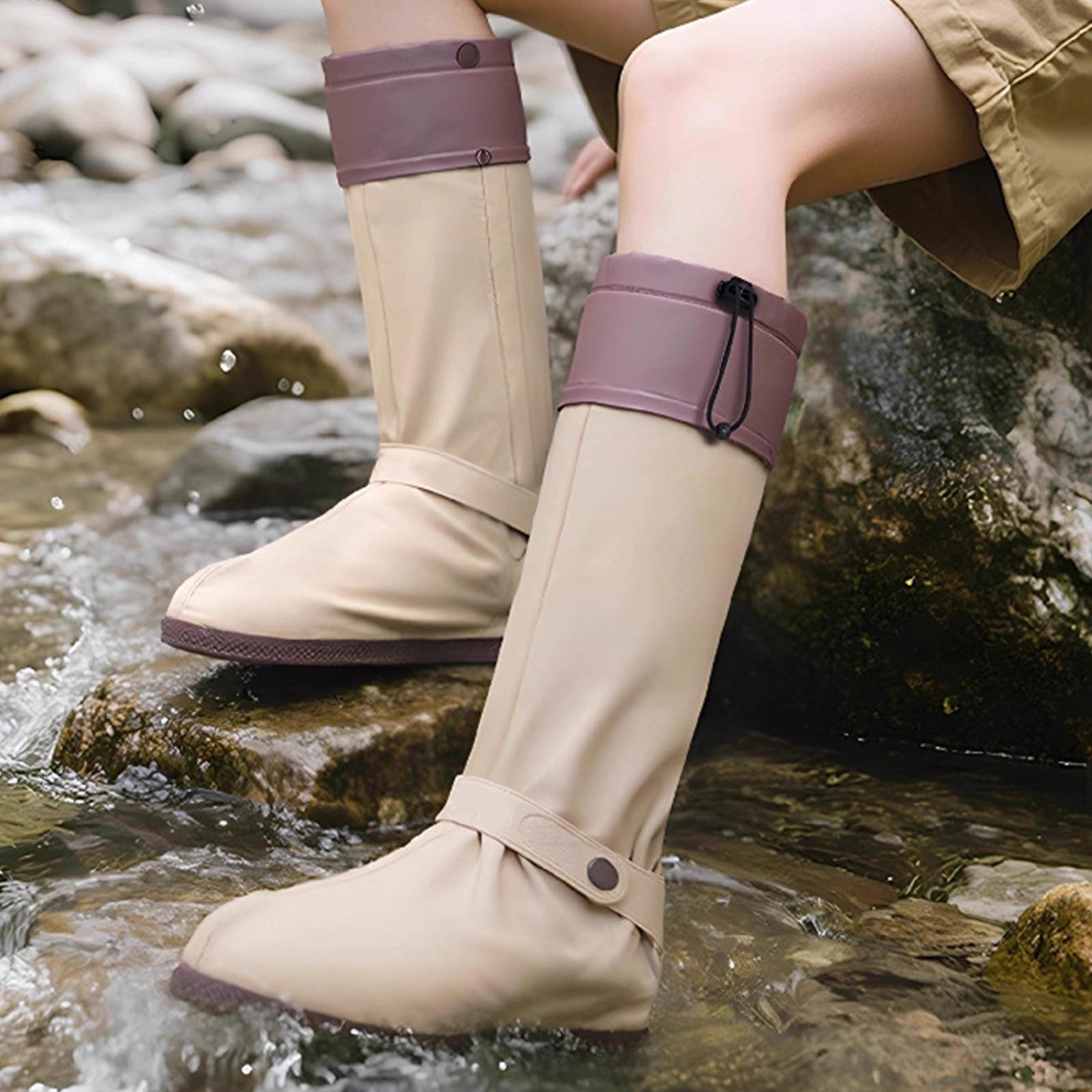 Rain Shoe Covers Reusable Fold - đánh giá và giá Cycling Commute In Rain